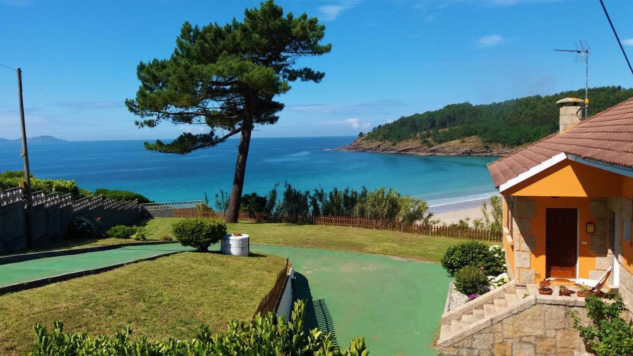 Chalet En Sanxenxo, Encima De La Playa Canelas别墅 外观 照片