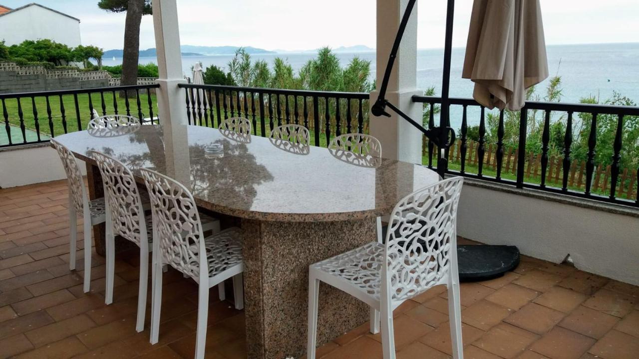 Chalet En Sanxenxo, Encima De La Playa Canelas别墅 外观 照片